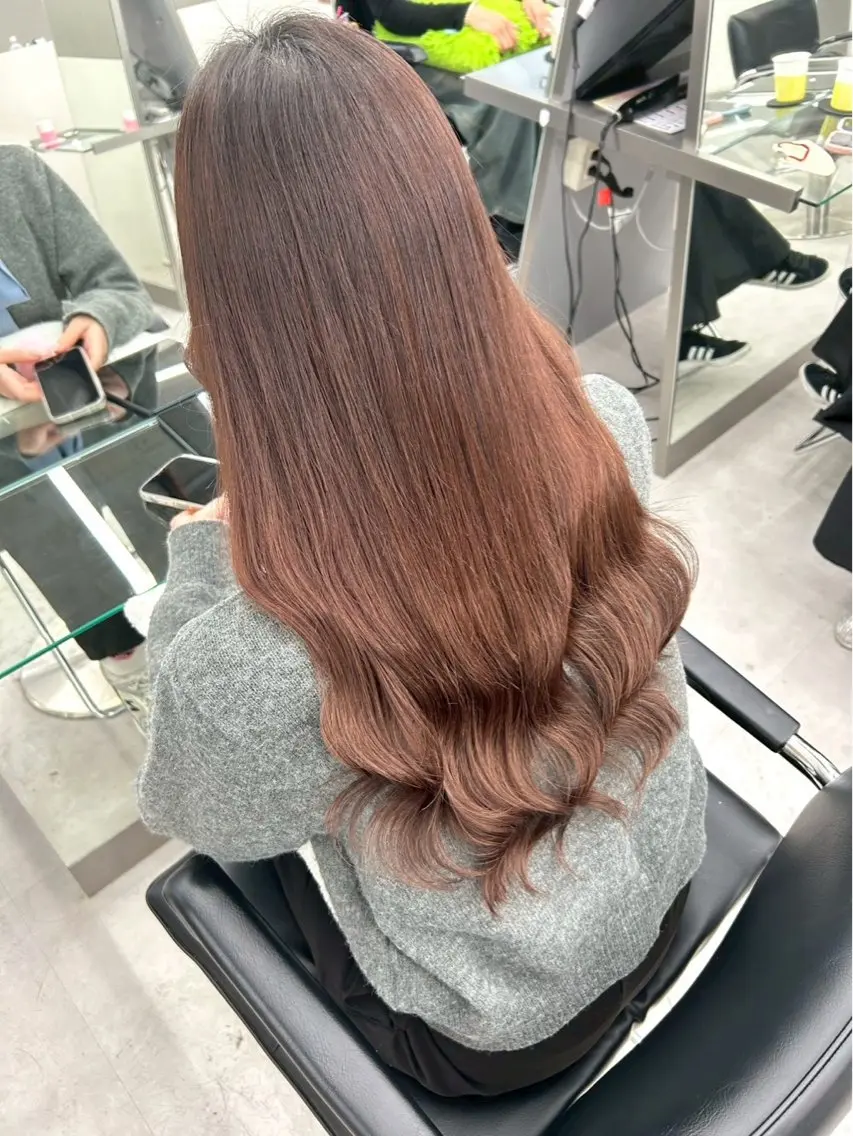 ロング シールエクステ エクステ エクステ エクステ🎀/カラー 🌙横浜┊︎もものヘアスタイル