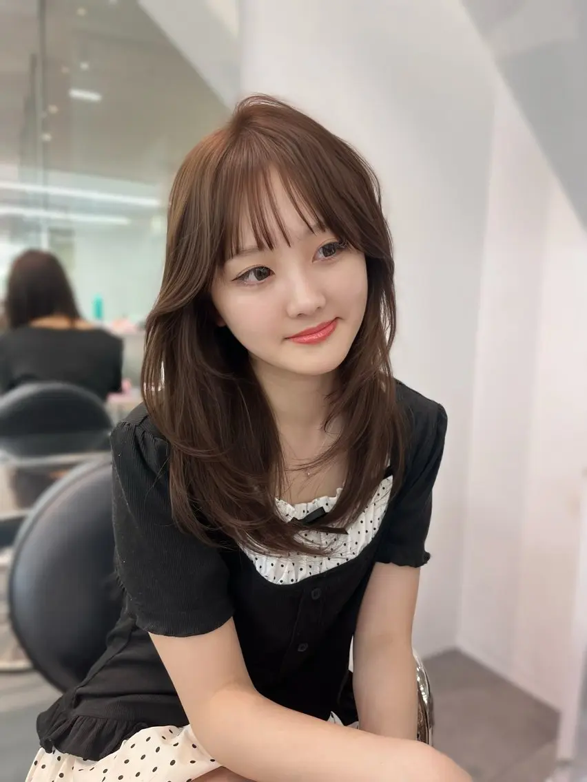 ロング ボブ.透明感カラー 特化/Aika🎀のヘアスタイル