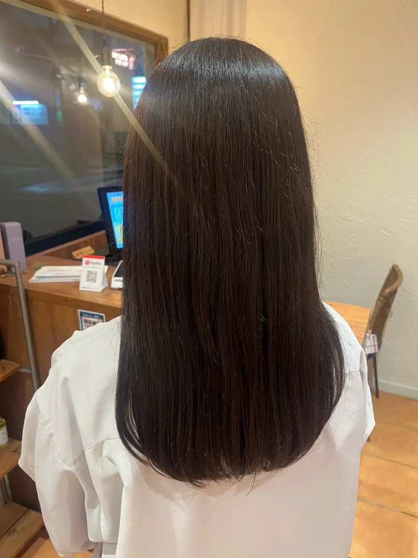 ロング カラー ブラウンカラー ショコラブラウン ほそや うらら / モデル募集中🌹のヘアスタイル