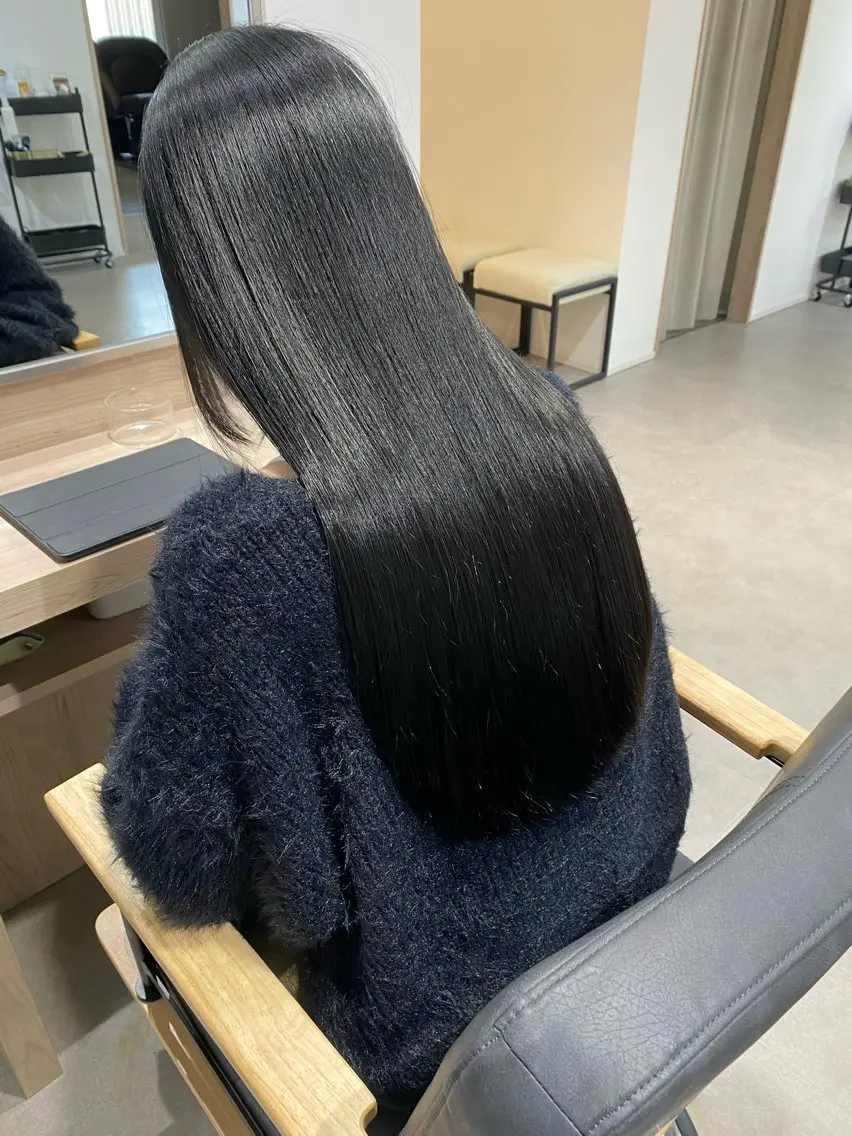 ロング 髪質改善 トリートメント カット トリートメント 東田 恋のヘアスタイル