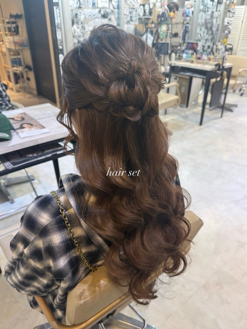 ロング ヘアセット MOMO /ヘアセットのヘアスタイル