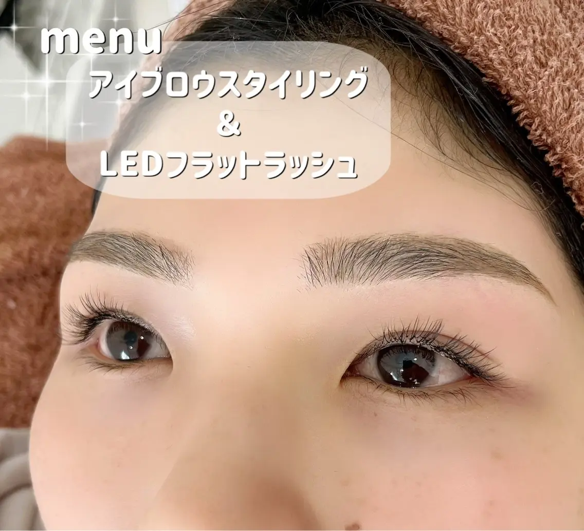 マツエク・マツパ フラットラッシュ Jカール ナチュラル アイラッシュK 松村 紗江のマツエク・マツパデザイン