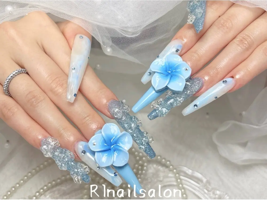 ネイル ジェルネイル 韓国ネイル マグネットネイル 持ち込み ワンカラーネイル ハンドネイル ハンドケア R1🎀Nail💕 池袋東口店のネイルデザイン