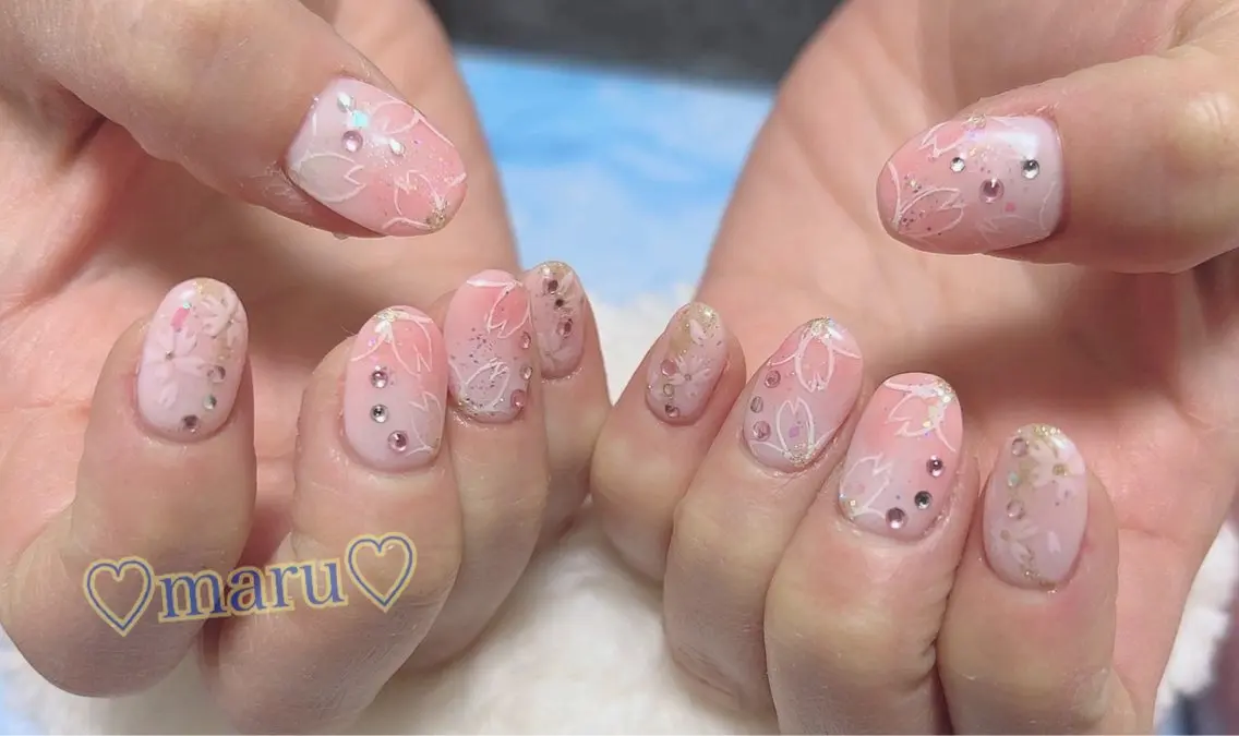 ネイル ハンドネイル フットネイル まるみ♡7/1〜値上 げ致します(>_<)のその他イメージ