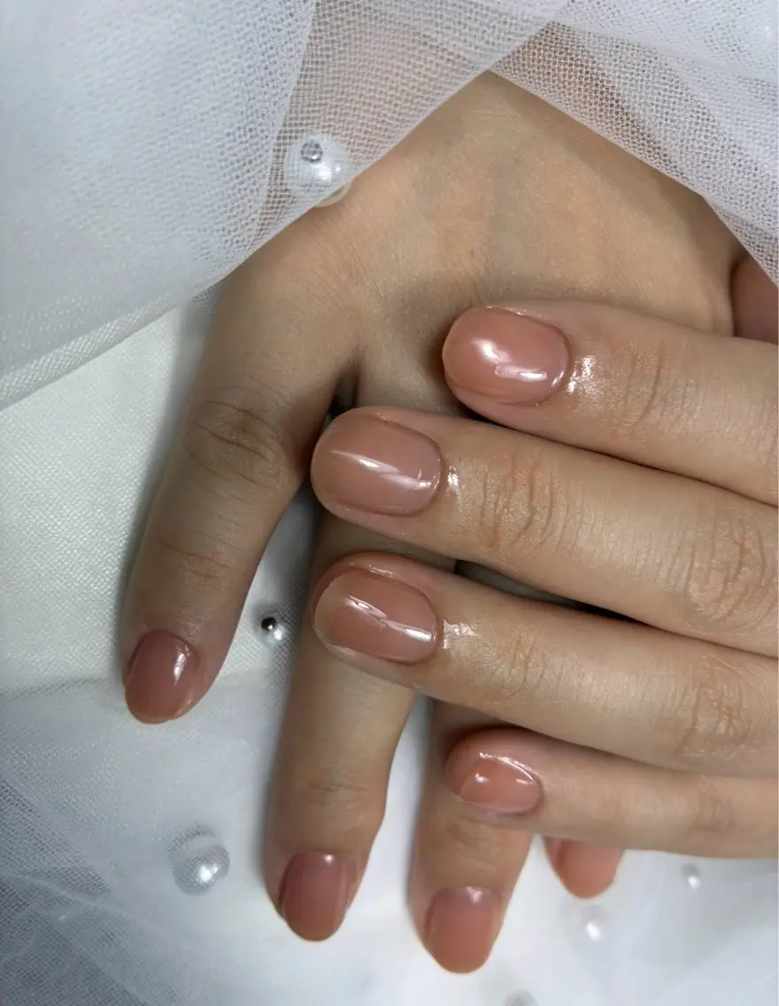 ネイル カジュアル ワンカラーネイル シンプルネイル Lino nailのネイルデザイン
