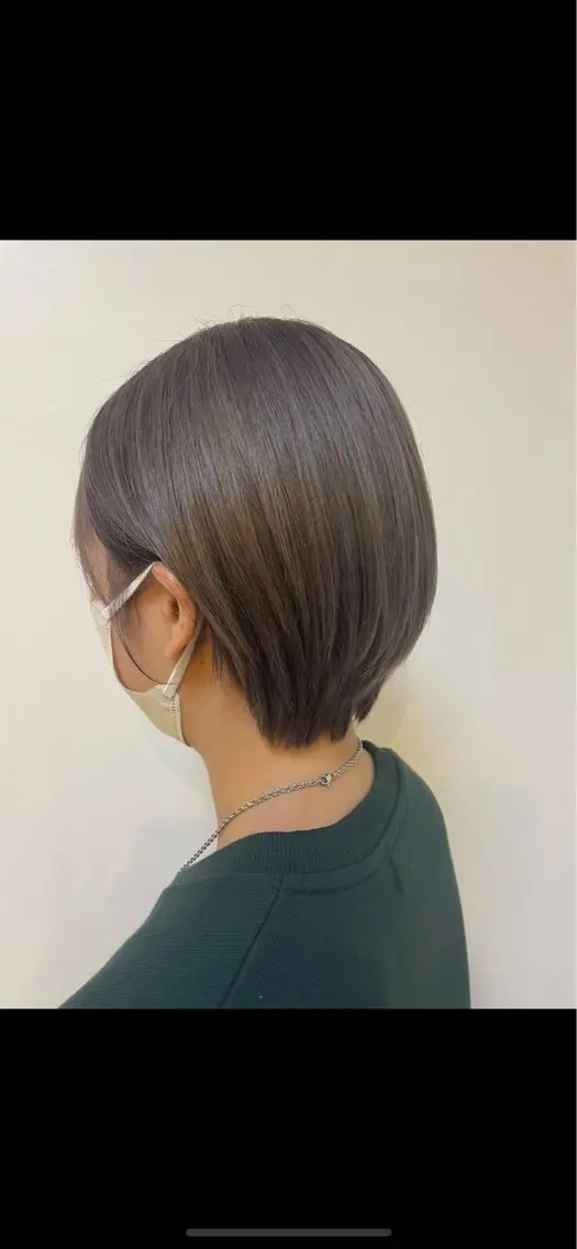 ショート ショートヘア サカシタ アヤカのヘアスタイル