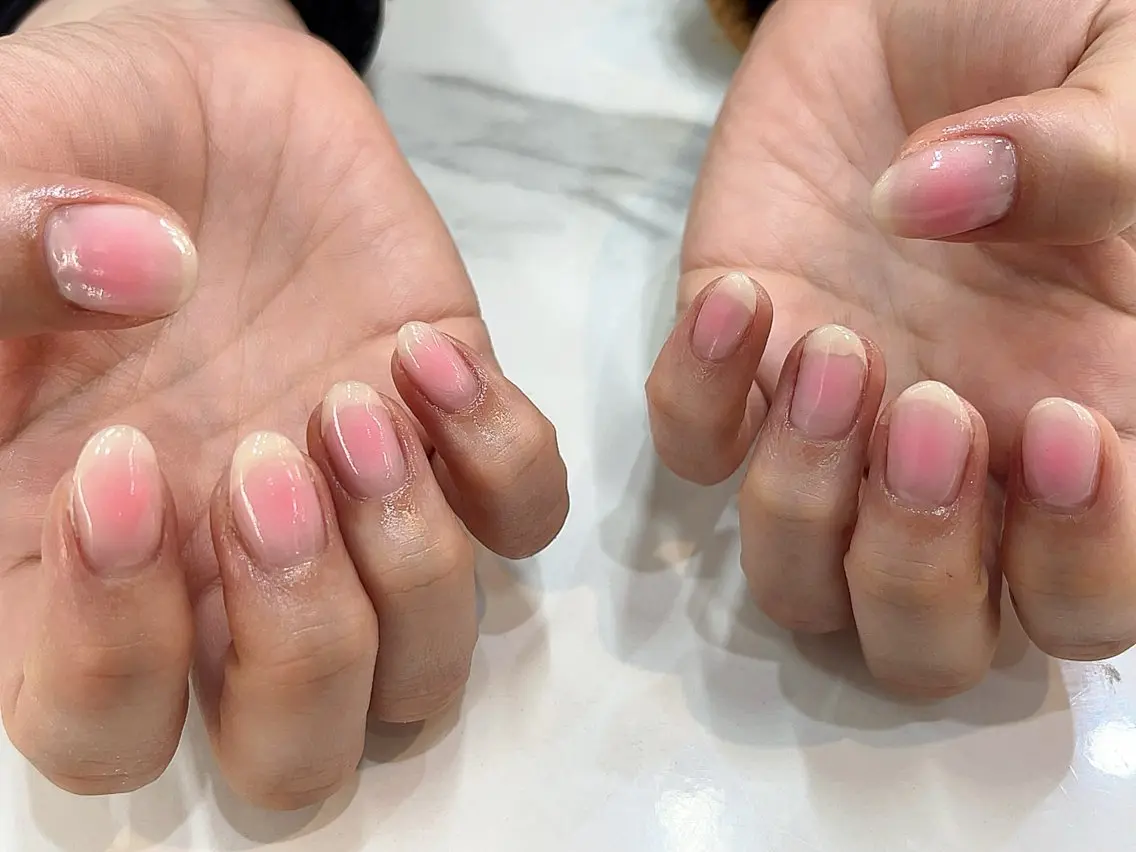 ネイル チークネイル ハンドネイル ハンドケア あおやぎ ゆきこのネイルデザイン