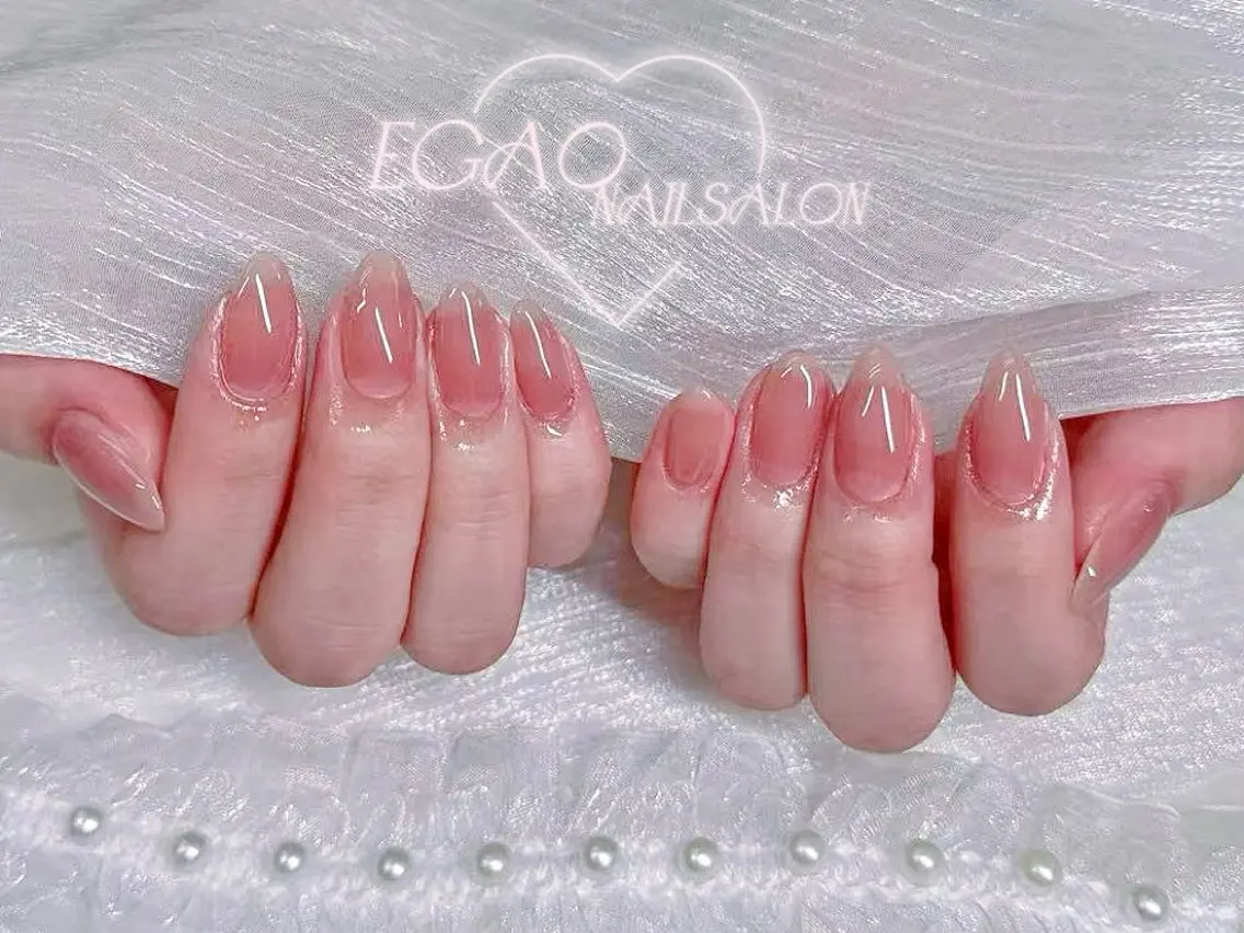 ネイル アートネイル フットネイル フレンチネイル ジェルネイル グラデーション ハンドネイル EGAO NAIL 錦糸町店のネイルデザイン