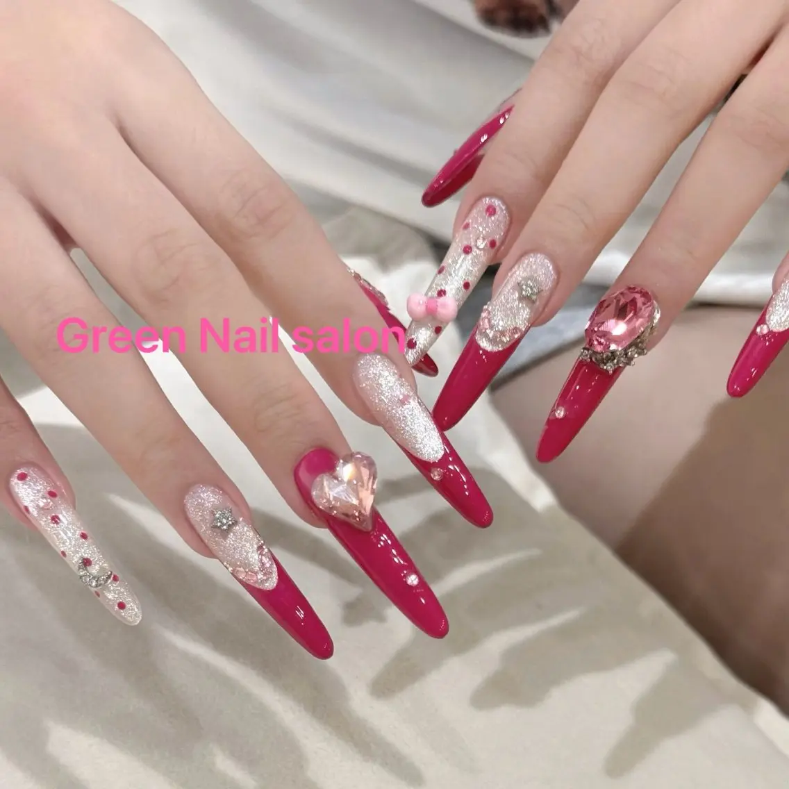 ネイル GreenNail salonパラジェルのネイルデザイン