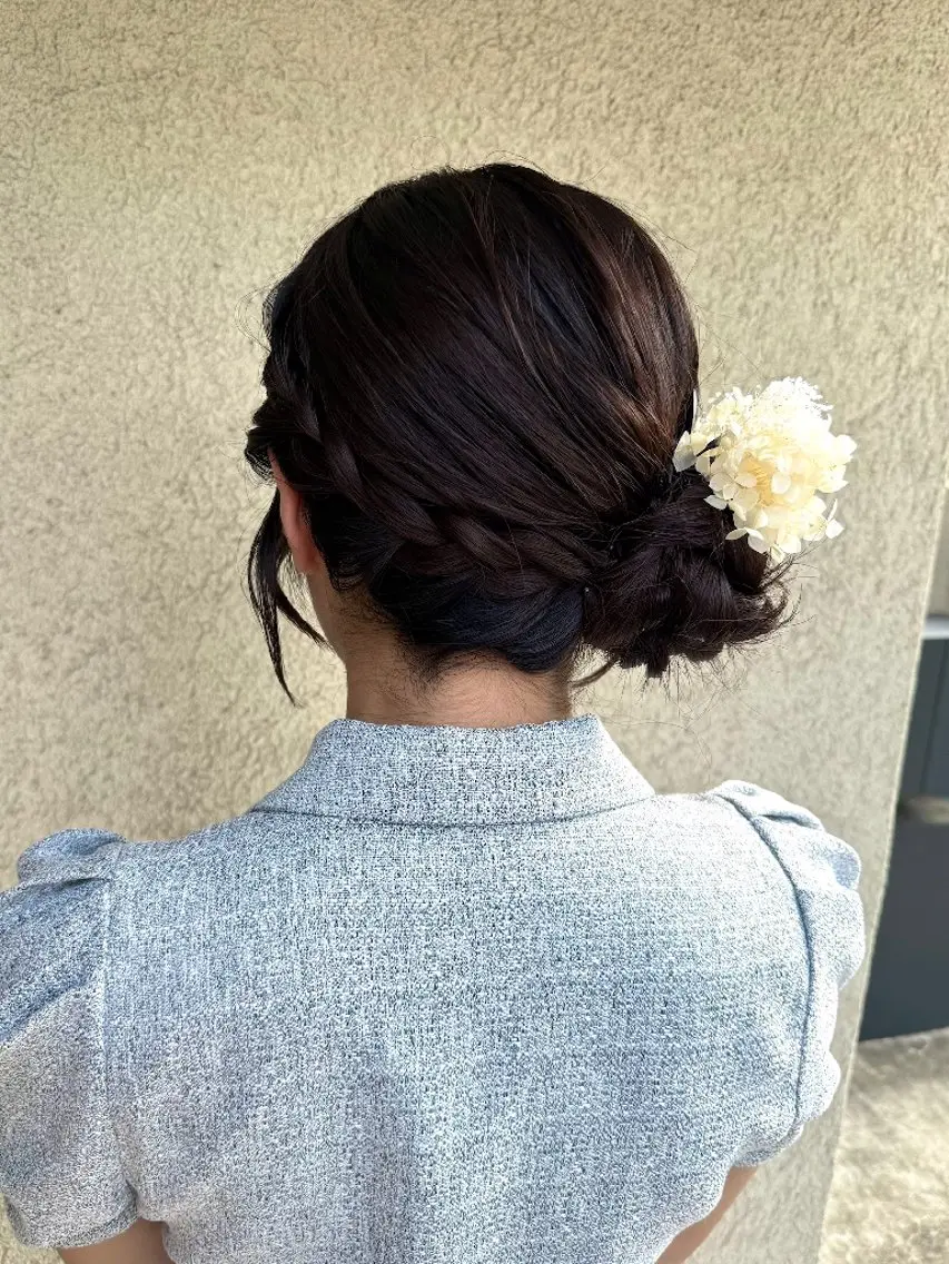 ヘアアレンジ 浴衣 ヘアセット 🪄表参道ヘアメイク /艶感ヘアメ/れいなのヘアスタイル