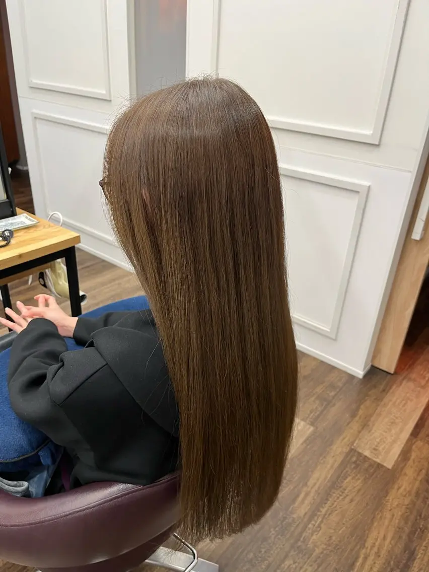 ロング カラー ブラウンカラー 【成増Serein】 中俣 愛梨のヘアスタイル