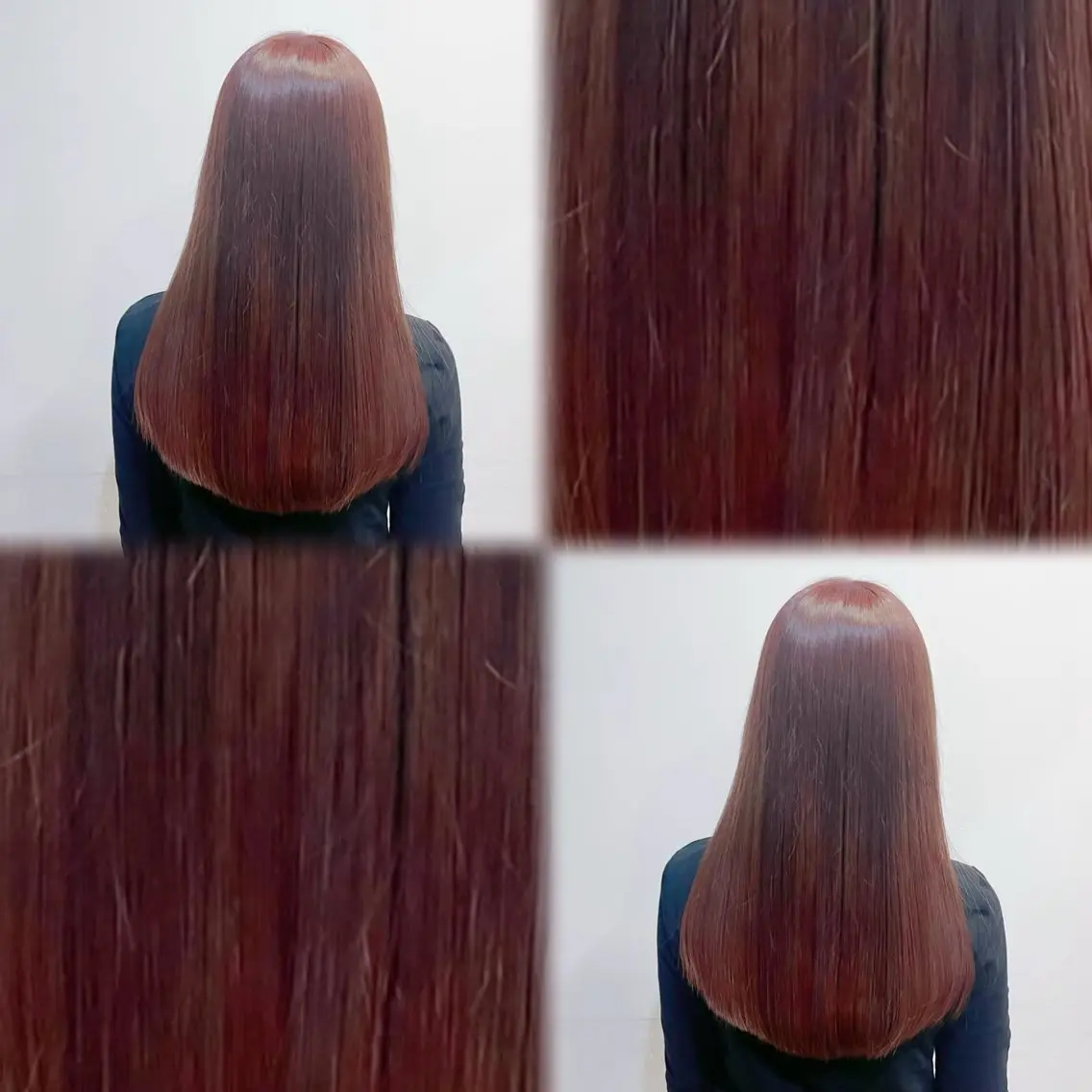 暖色系カラー🍓🍫【カラー🥣➕カット✂️】＋2step treatment🧴(ヘッドスパ付き)の写真
