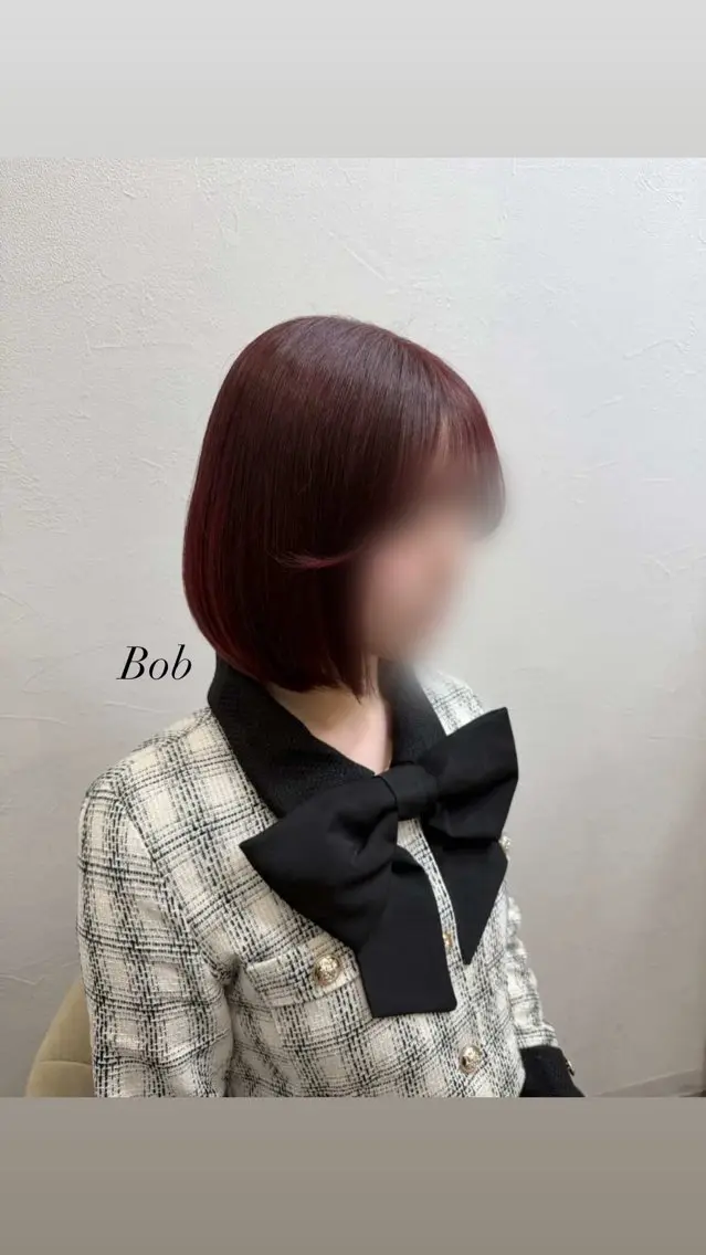 〈残り10名様限定‼️〉💇‍♀️カット（ボブ）【モデル】＋保湿トリートメント付✨の写真