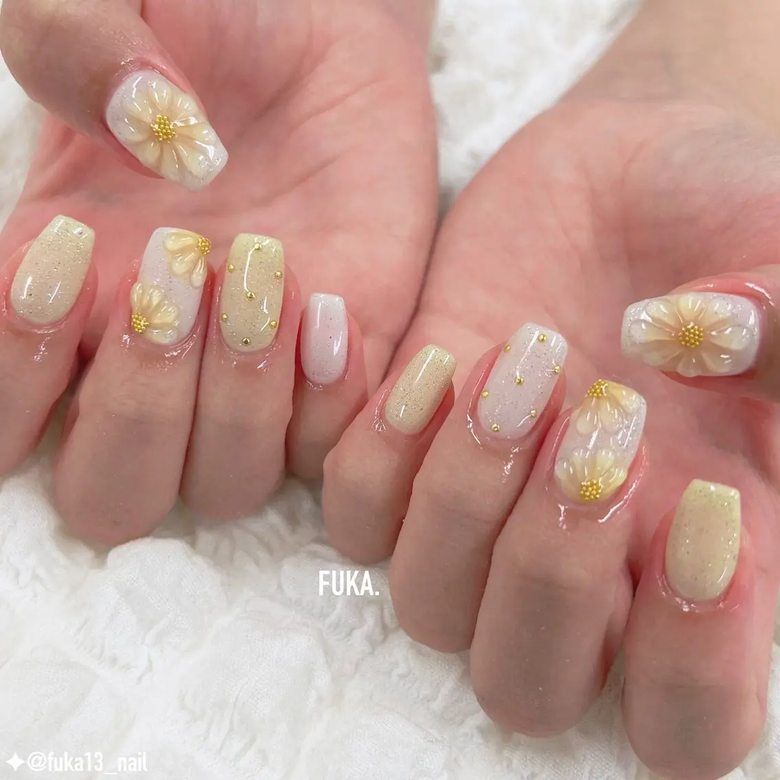 ネイル 韓国ネイル 夏ネイル ハンドネイル Nail♡Fuka. /6月予約受付中のネイルデザイン