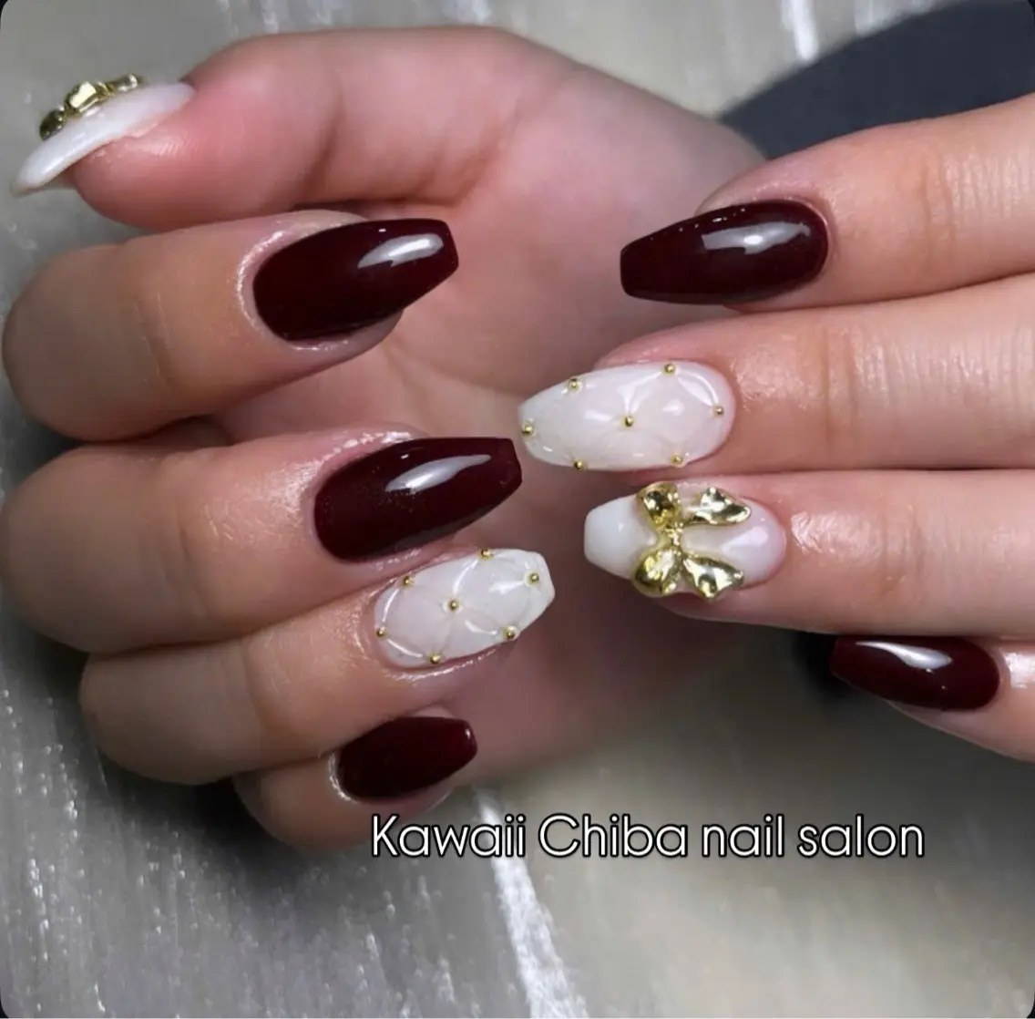 ネイル アートネイル クリアネイル ジェルネイル ハート 韓国ネイル Kawaii Chiba nailのネイルデザイン
