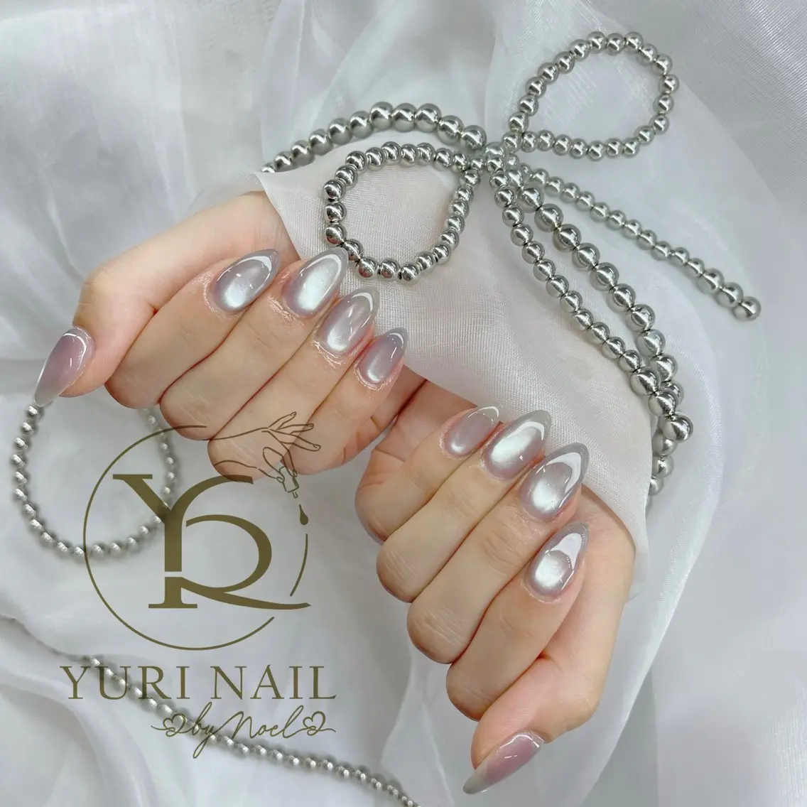 ネイル チークネイル フットネイル フレンチネイル グラデーション キラキラネイル ハンドネイル フットネイル ハンドケア YURI Nail Funabashiのネイルデザイン