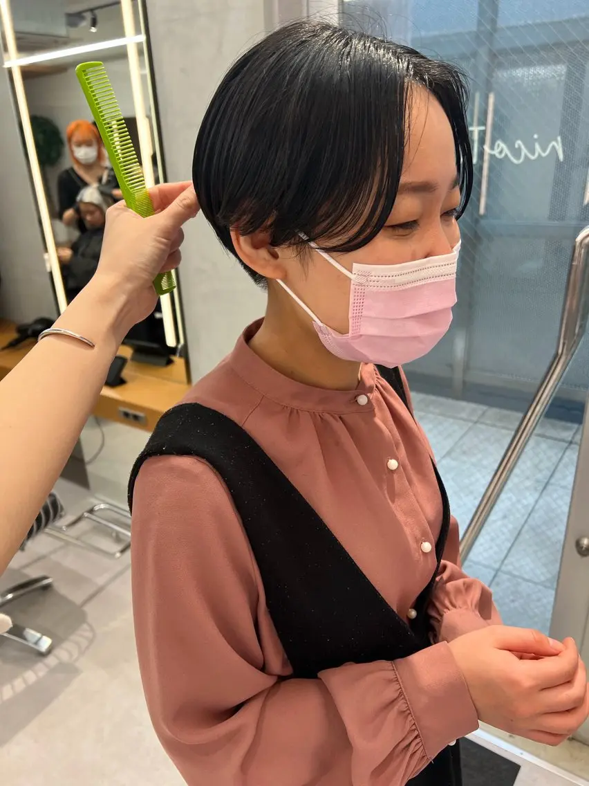 ショート 三浦 れいやのヘアスタイル