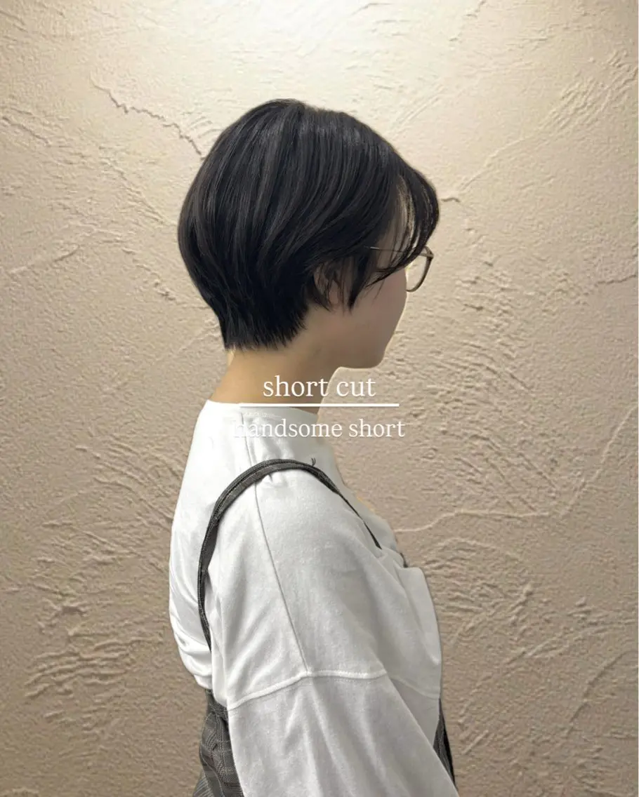 ショート カット 門崎未依/レイヤー/ メンズカット🪿🌼のヘアスタイル