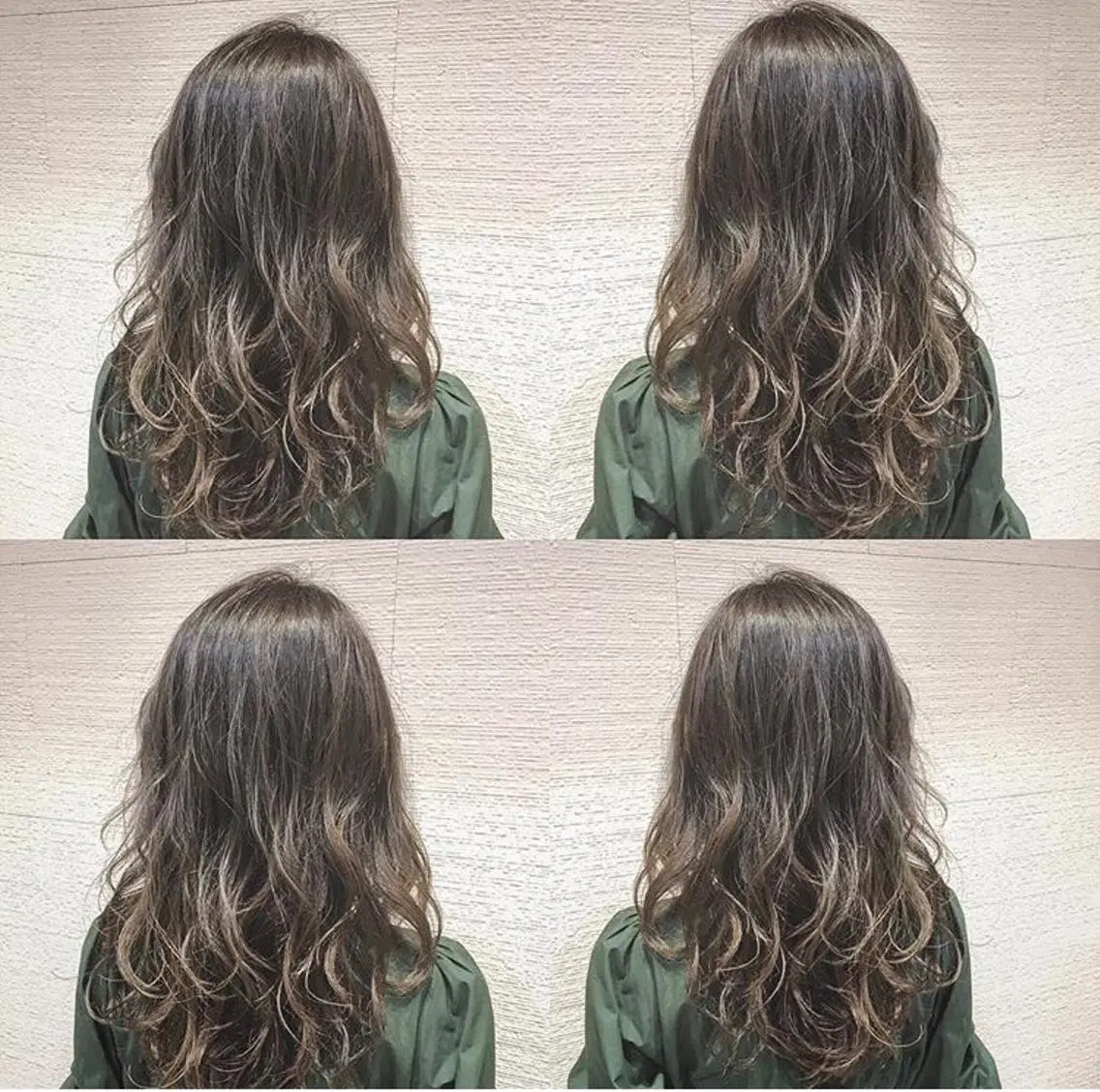 ロング カラー ヘアアレンジ 白髪ぼかしハイライト 茗荷谷駅徒歩2分のヘアスタイル