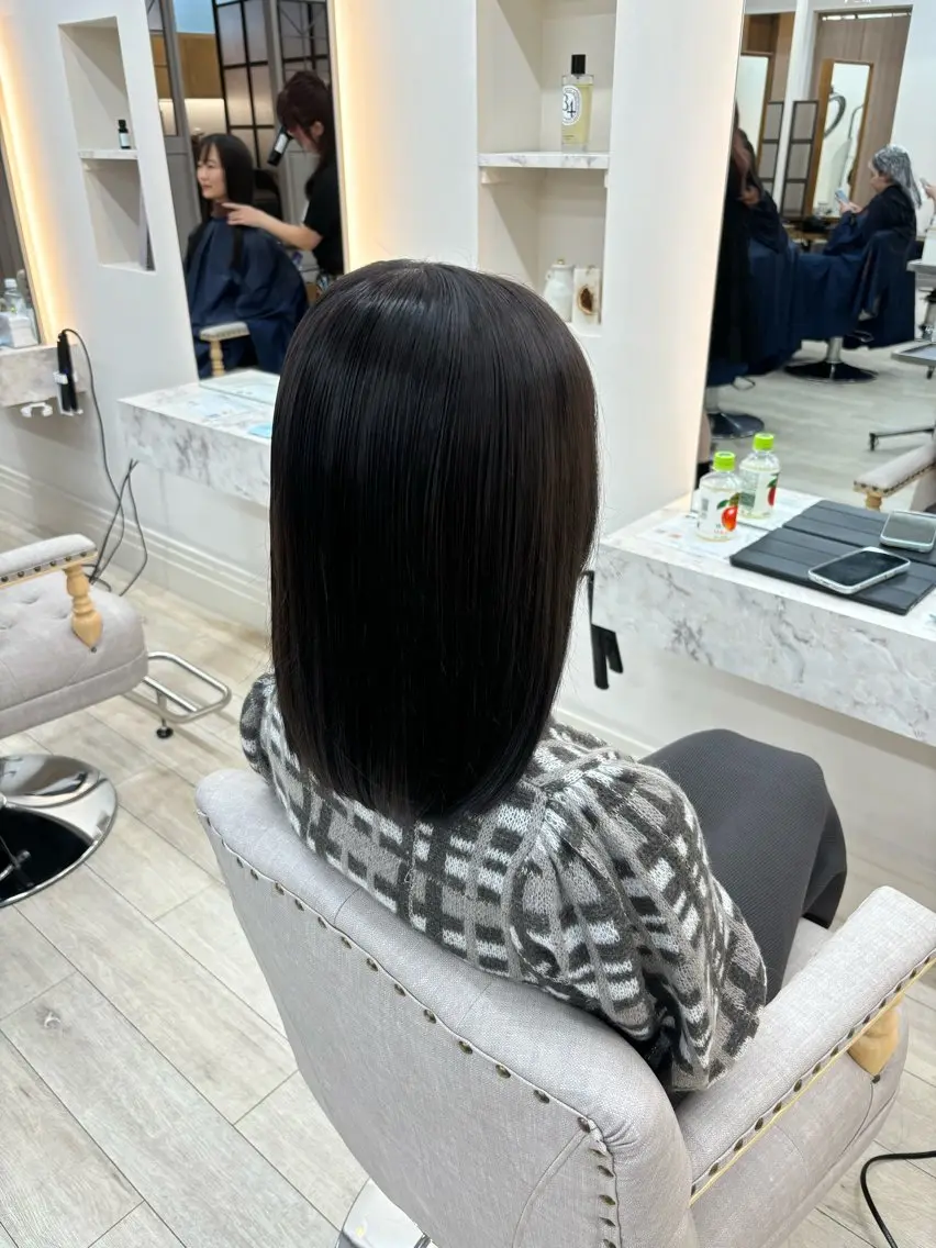ミディアム LEWIN GINZAのヘアスタイル