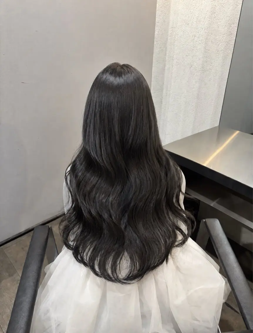 ロング カラー ヘアカラー ふうか 天六/天満/中崎町のヘアスタイル