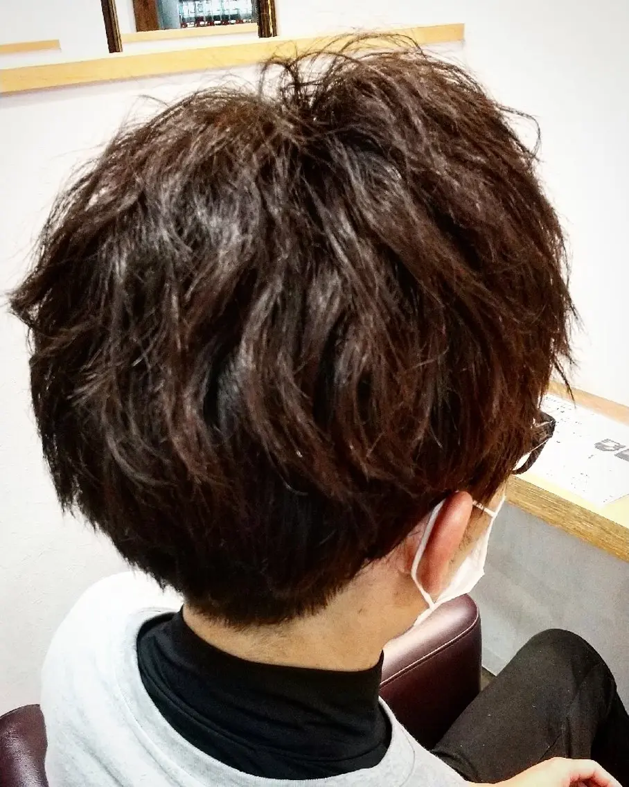 【2回目】メンズカット+オイルカラー+濃密トリートメントの写真