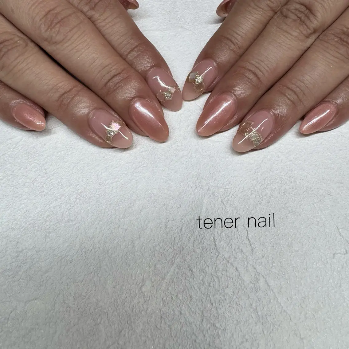 ネイル キラキラネイル ハンドネイル テネルネイル tener nailのネイルデザイン