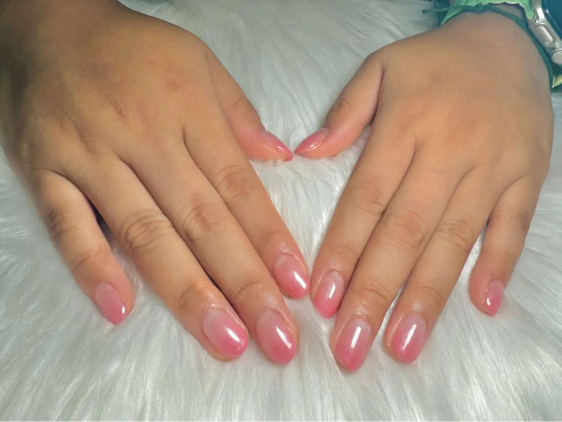 ネイル ジェルネイル グラデーション ラメ(グリッター) She's nail Keitoのネイルデザイン