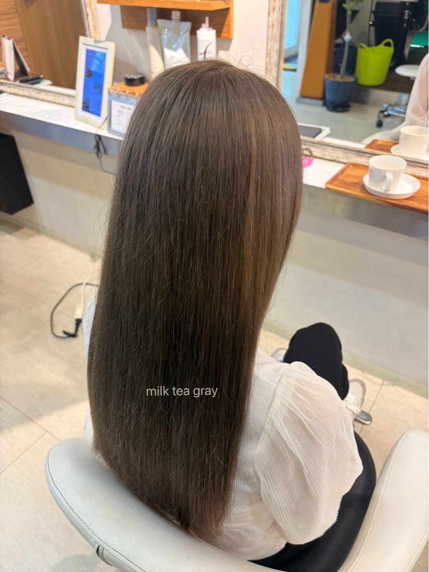 ロング ヘアカラー トリートメント hair bonitaのヘアスタイル