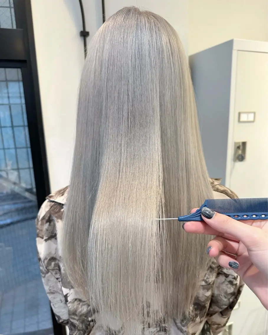 ロング MOE /Zina横浜2ndのヘアスタイル