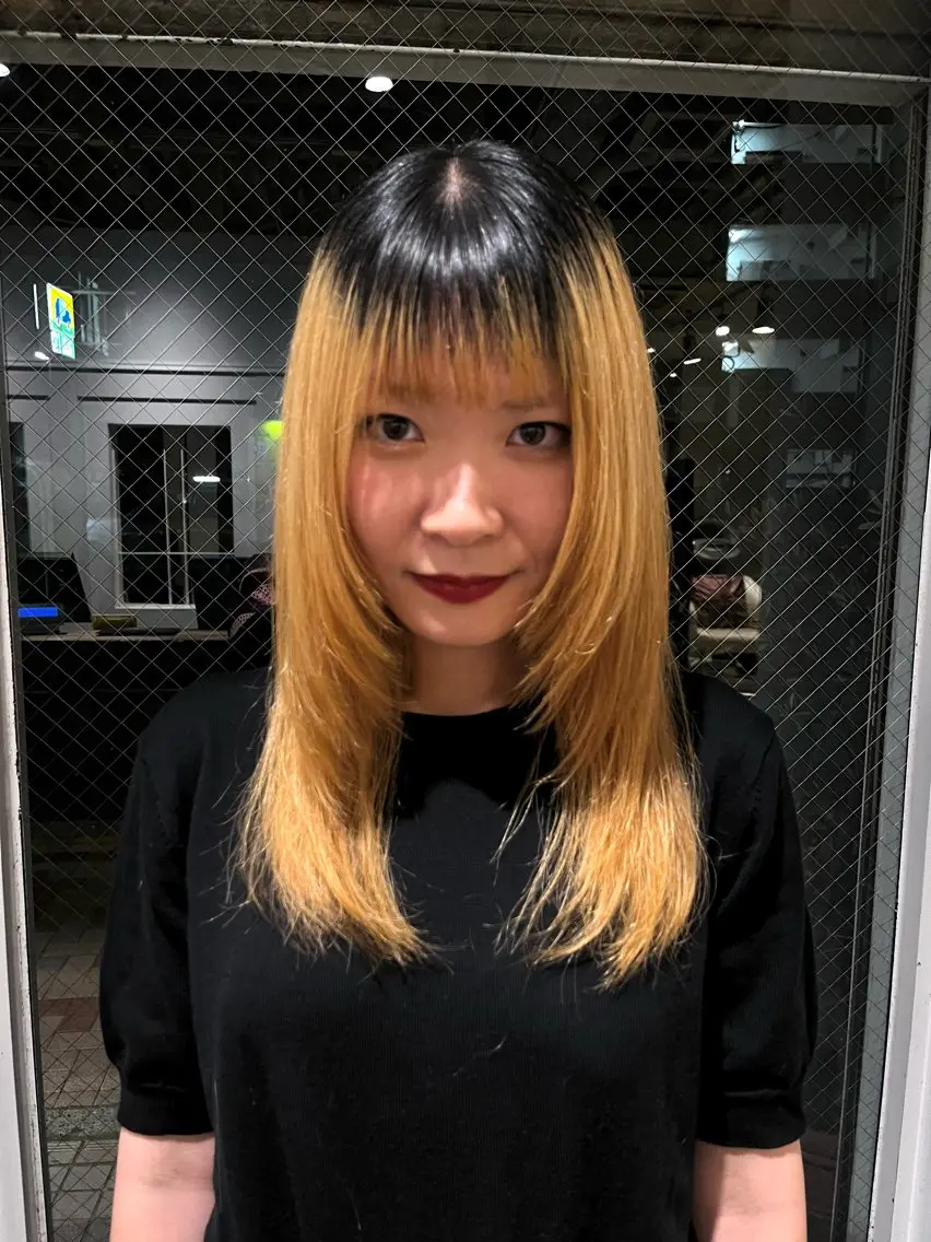 ロング ハイレイヤー レイヤーカット ルナᯓ☆/ ブリーチモデル募集中のヘアスタイル