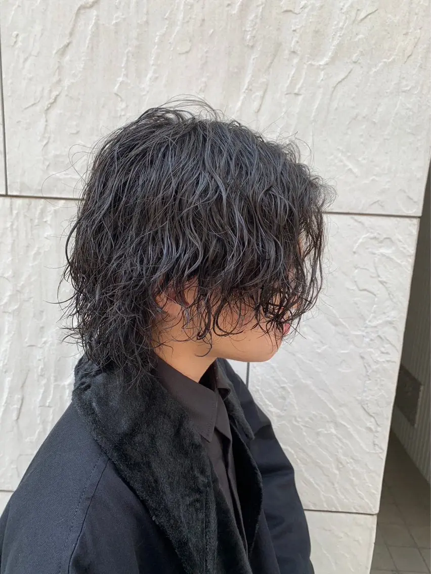 パーマ メンズ カット パーマ パーマ支持率No.1 ❤️🔥安成弾のヘアスタイル