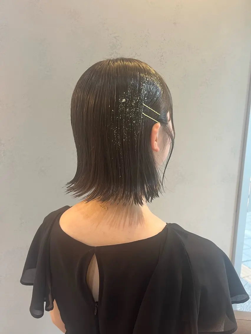 ヘアアレンジ 美眉styling 🩵CHIHIROのマツエク・マツパデザイン