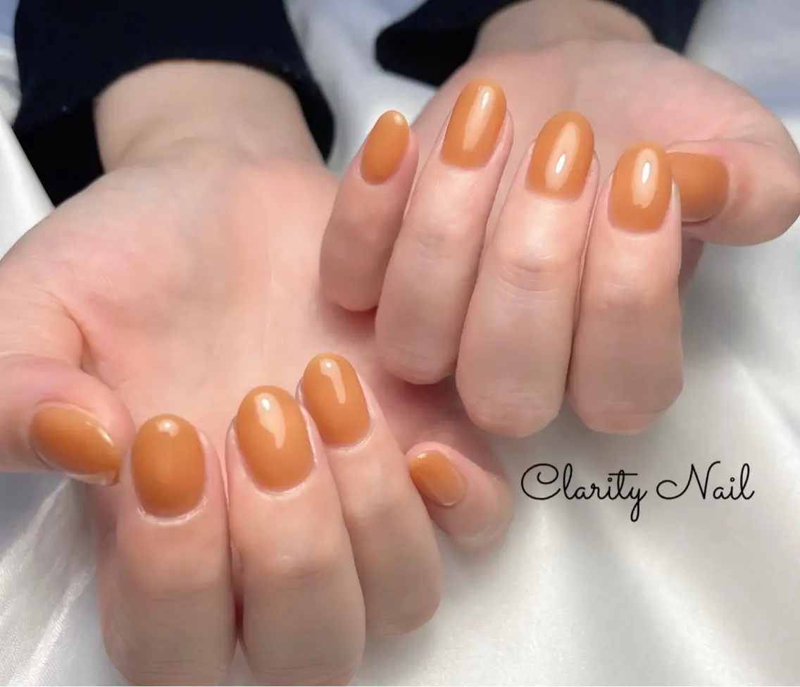 ネイル ワンカラーネイル ハンドネイル Clarity Nailのネイルデザイン