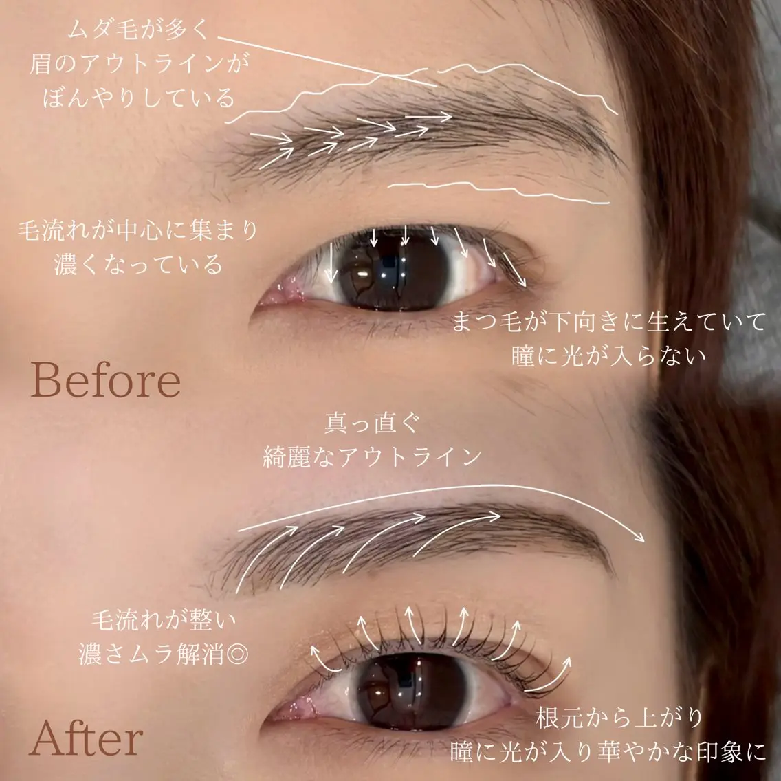 アイブロウ まつ毛パーマelua 🌈のマツエク・マツパデザイン