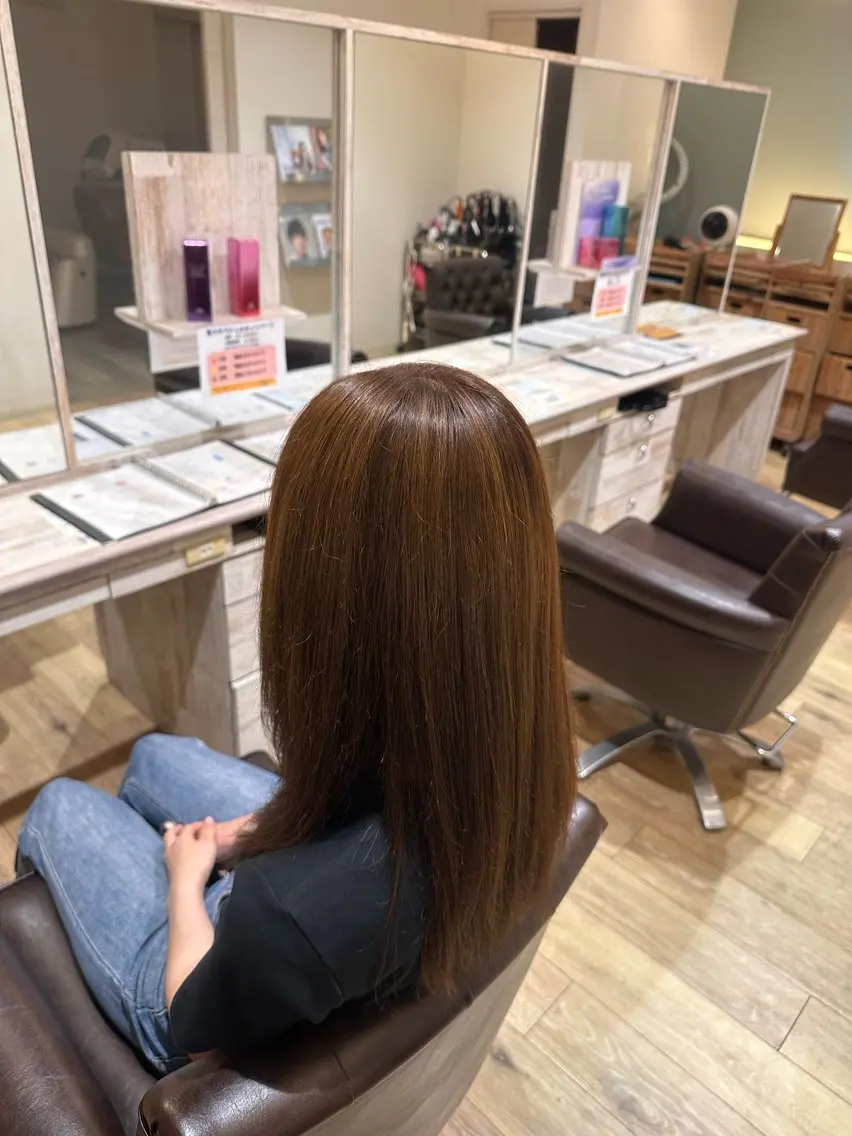 ロング カラー ヘアカラー мaco ⛈のヘアスタイル