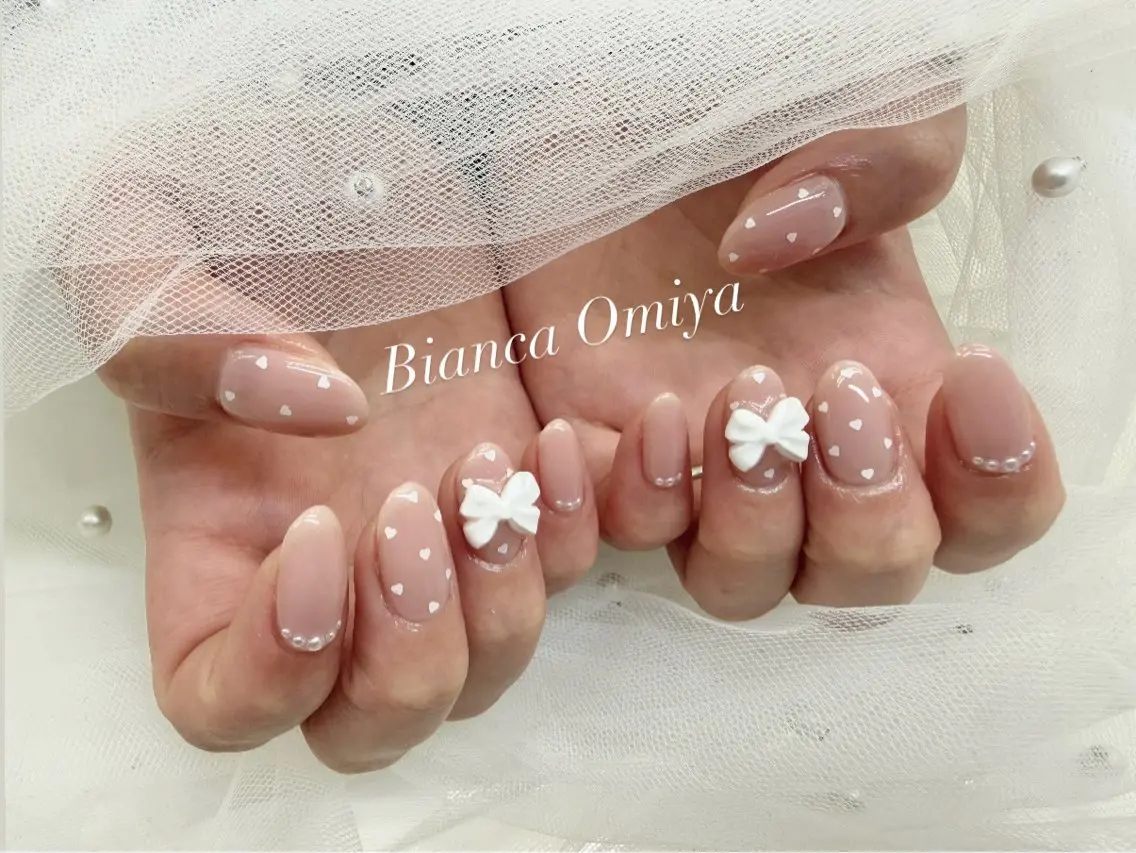 ネイル ハンドネイル Bianca大宮 入江のネイルデザイン