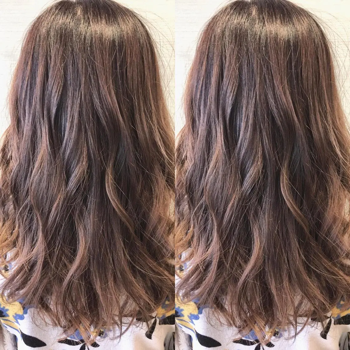 セミロング box mico. mutsumiのヘアスタイル