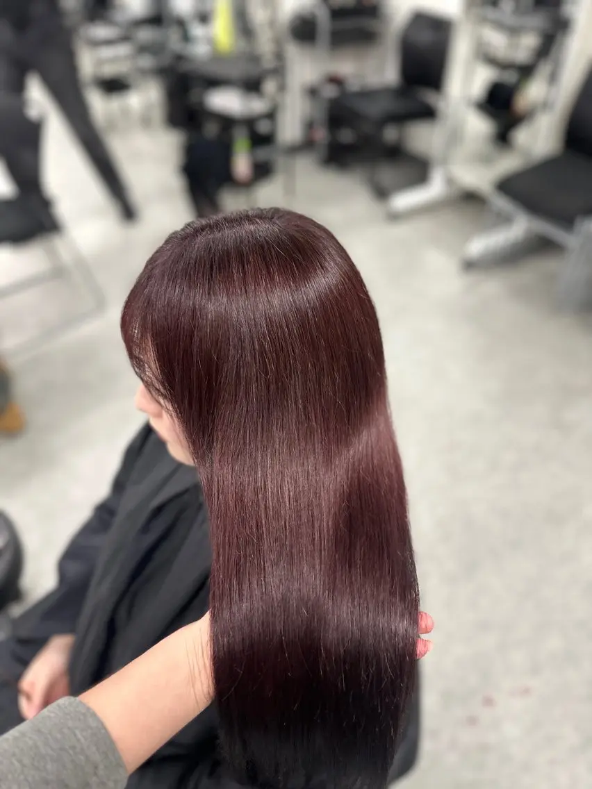 カラー 透明感うる艶カラー 🤍MANAMIのヘアスタイル