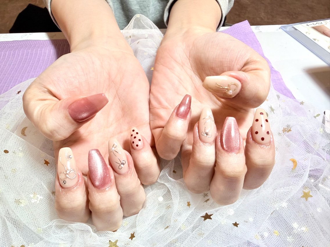 ネイル シンプルネイル ハンドネイル U.MI Nail ミカのネイルデザイン