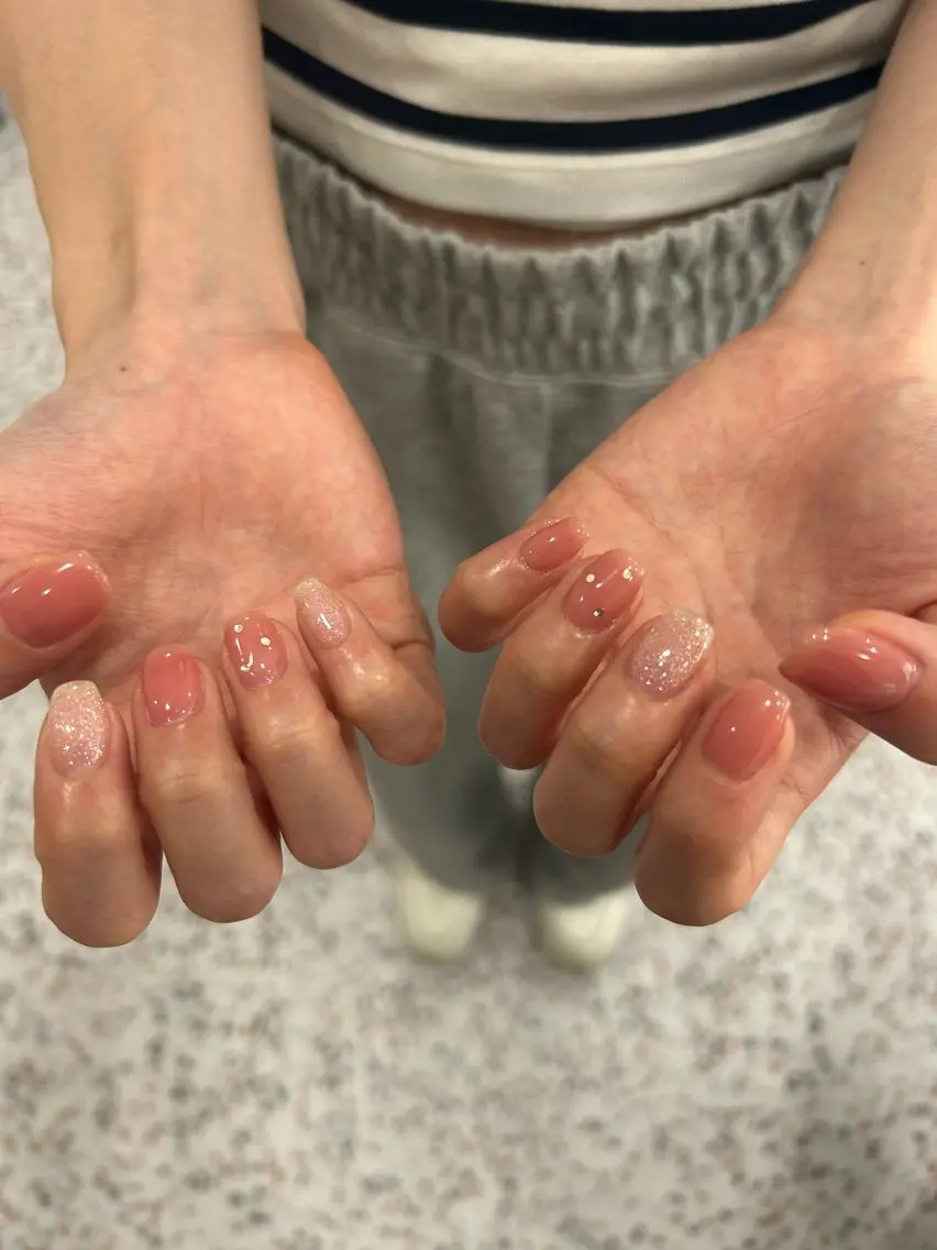 ネイル ハンドネイル 小松 千冬のネイルデザイン