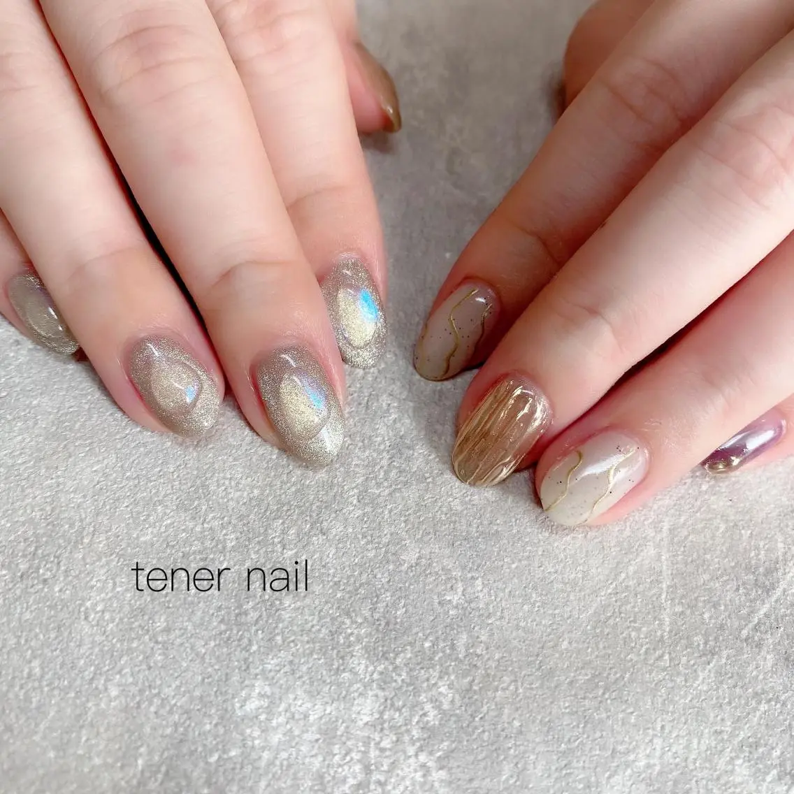 ネイル ニュアンスネイル テネルネイル tener nailのネイルデザイン