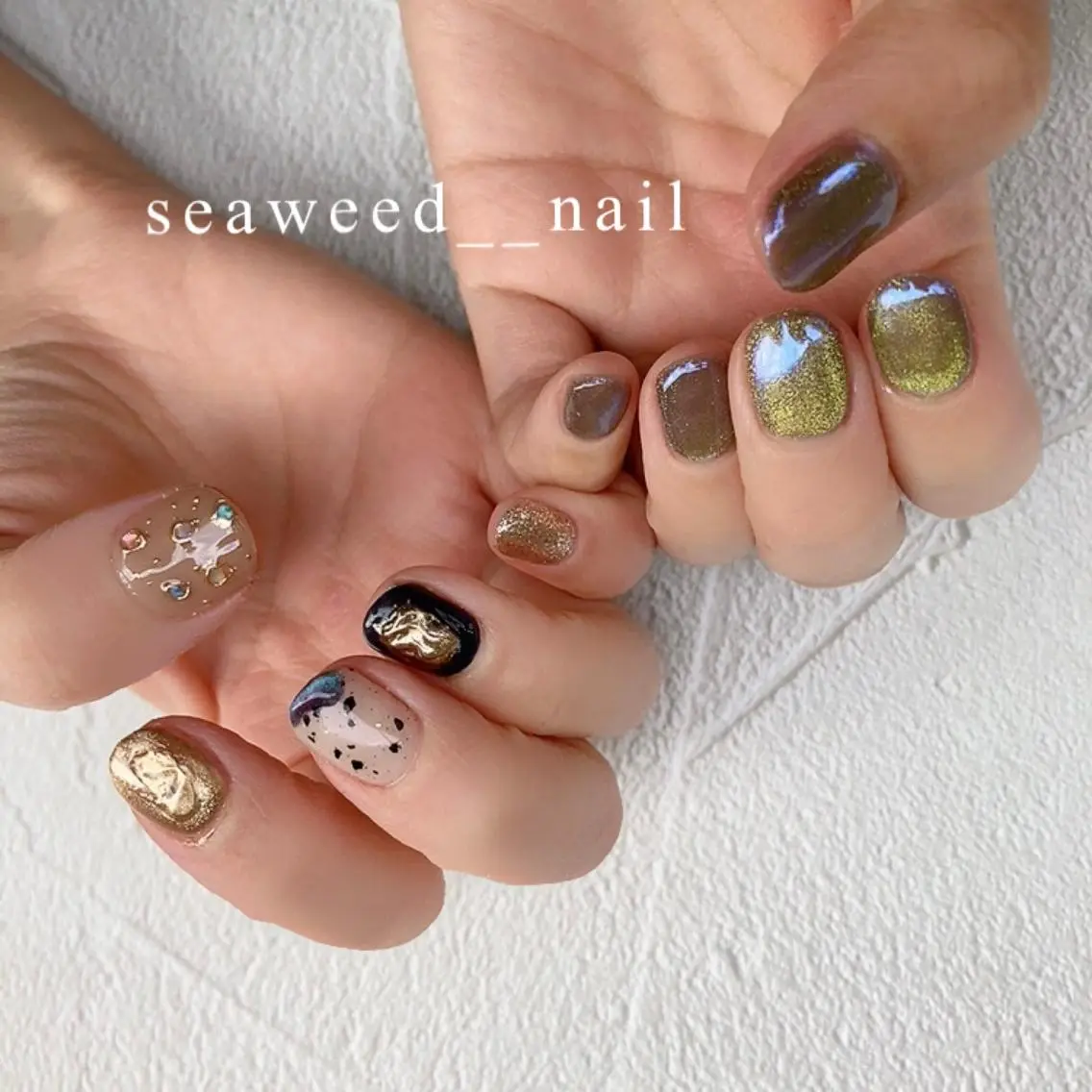 ネイル seaweed nailのネイルデザイン