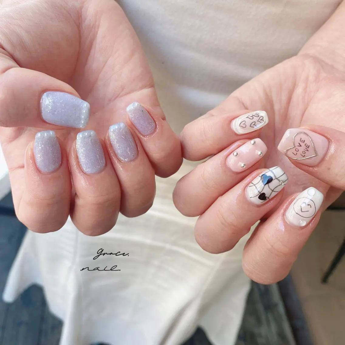 ネイル ハンドネイル ☆*。Grace Nail。*☆のネイルデザイン