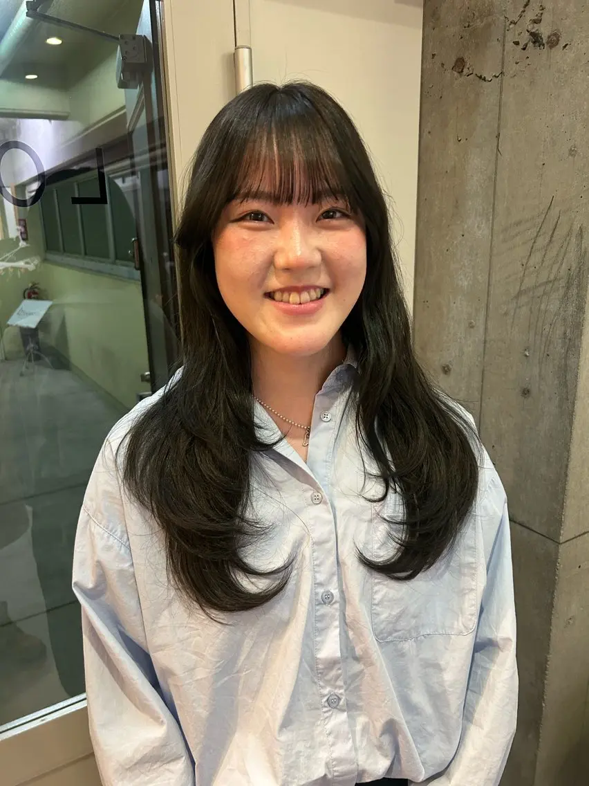 ロング カラー トリートメント 透明感似合わせカラー 🍀あかり🍀のヘアスタイル