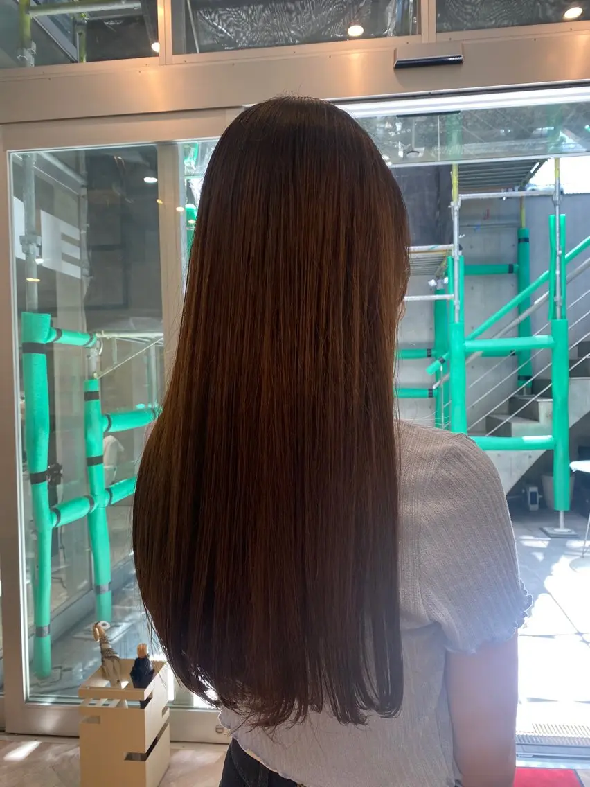 ロング 🌈🧡ヤマダ ヒロナ🌈🧡のヘアスタイル