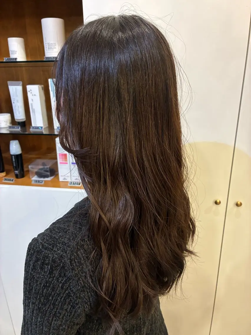 ロング カット 💐レイヤー/ 暖色/りゅーき💐のヘアスタイル