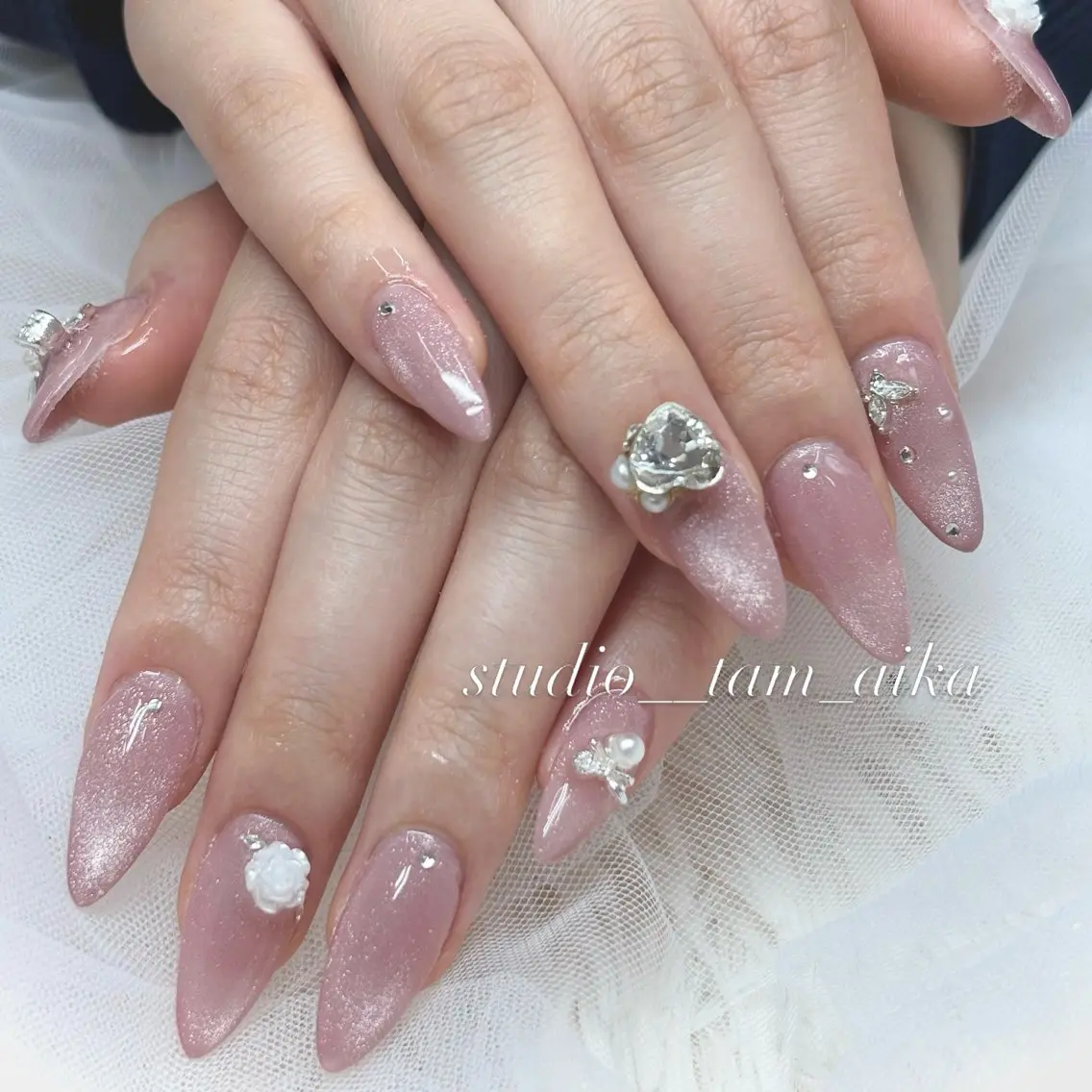 ネイル ハンドネイル studio tam 辻愛郁のネイルデザイン