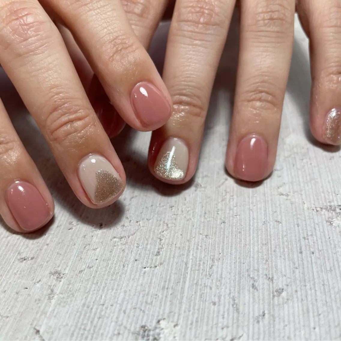 ネイル シンプルネイル ハンドネイル GIZELE ひばりヶ丘nailのネイルデザイン