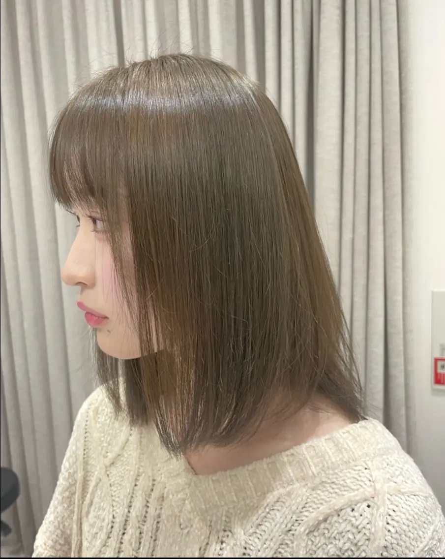ショート ヘアカラー 🌿透明感ヘア 園田 朱梨🌿のヘアスタイル